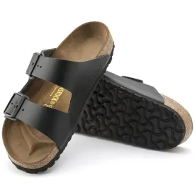 Birkenstock Arizona Smooth Leather Black Regular Width