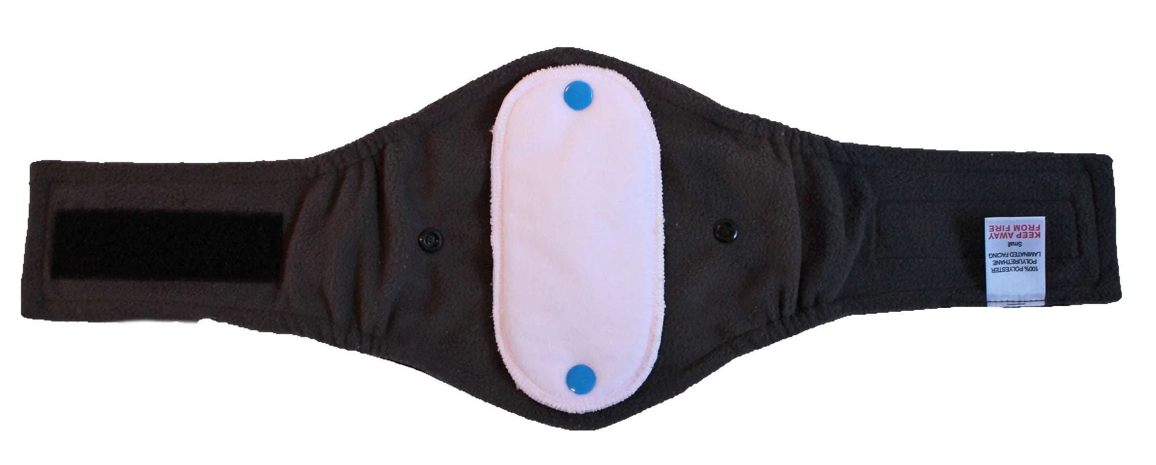 Black Diamond Male Dog Belly Band