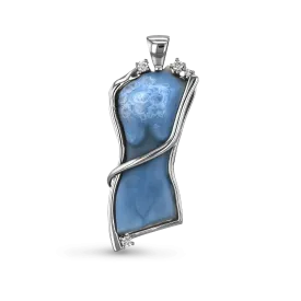 Blue Velvet Pendant