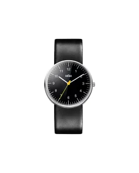 Braun Watch Black Dial Black Strap