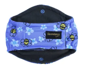 Buzzy Bee Diamond Male Dog Belly Band