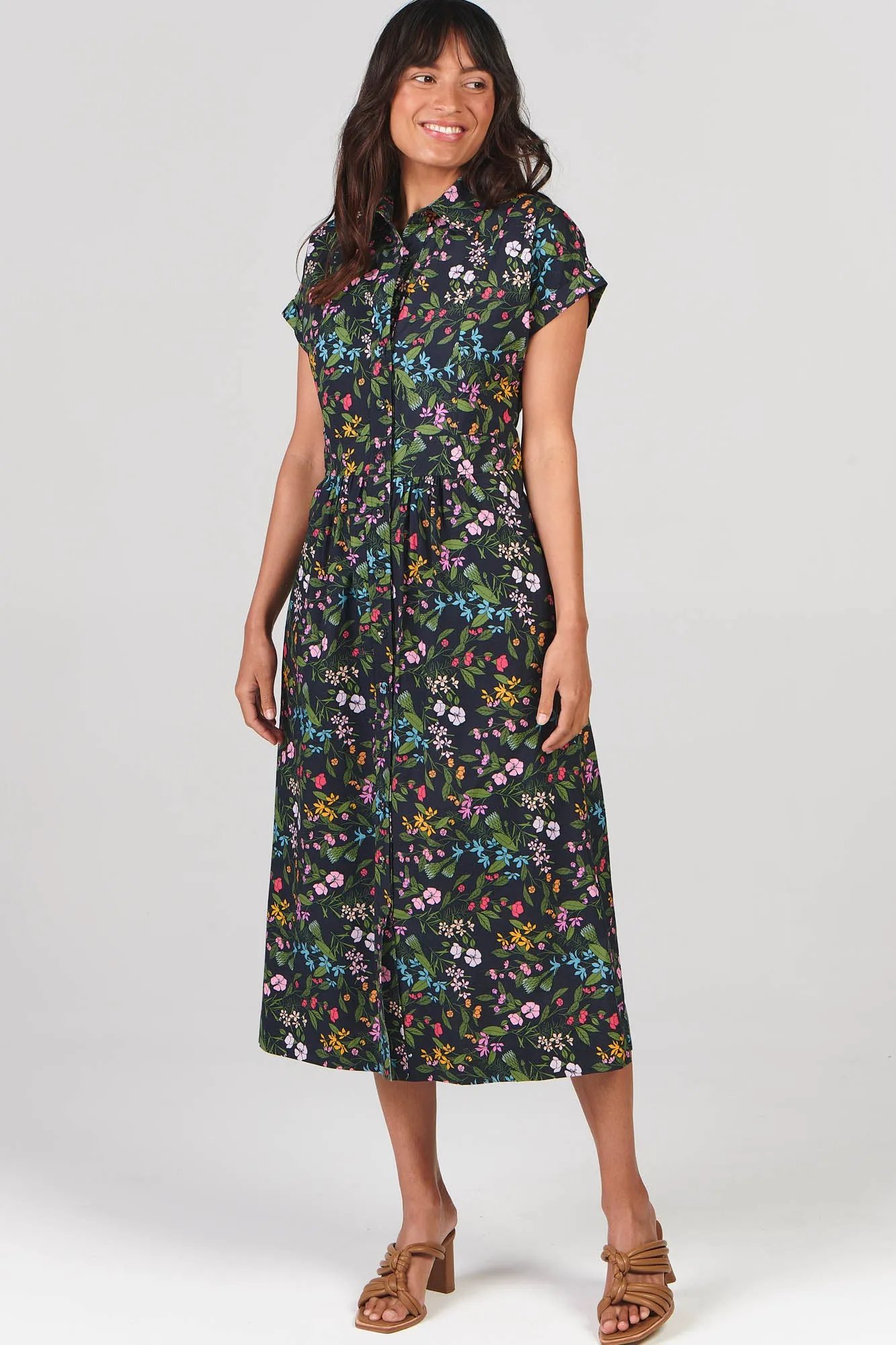 Cali Shirtdress Wildflower