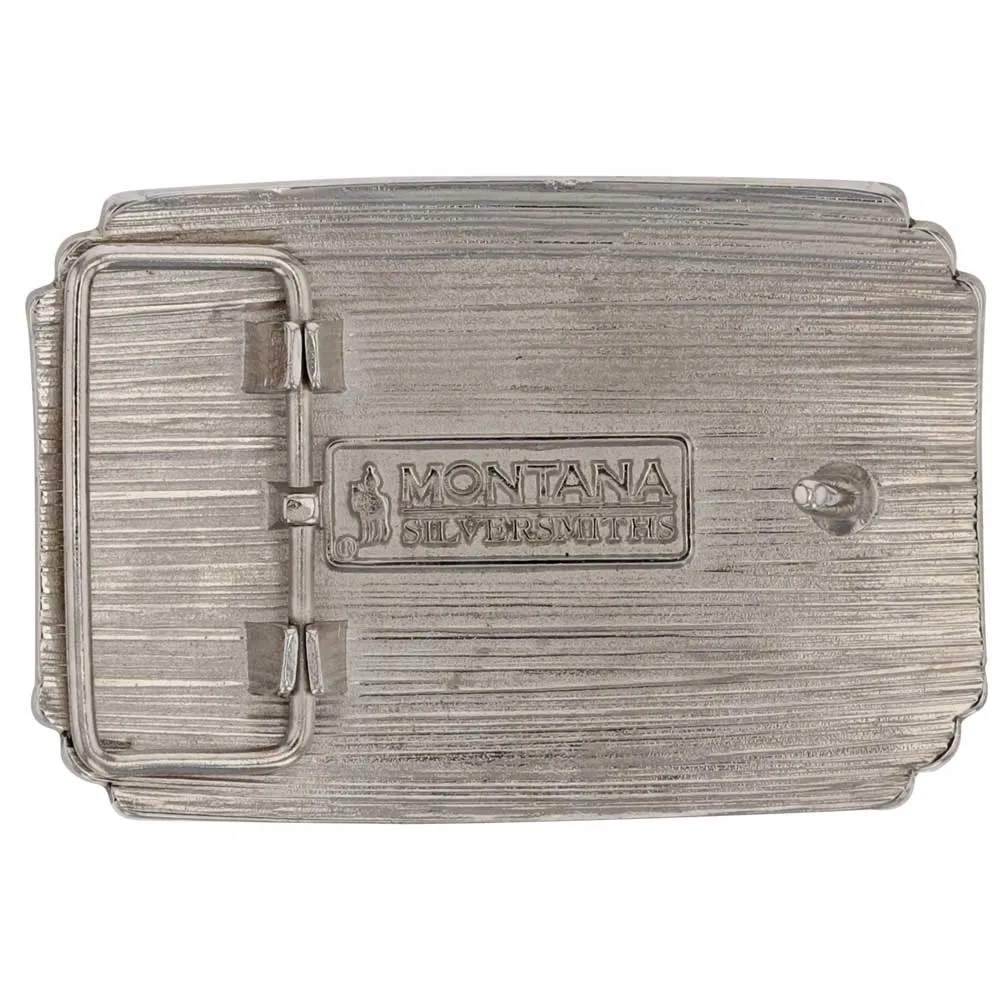 Country Strong Attitude Buckle by Montana Silversmiths for Bourbon Cowgirl