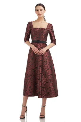 Elania Tea Length Dress