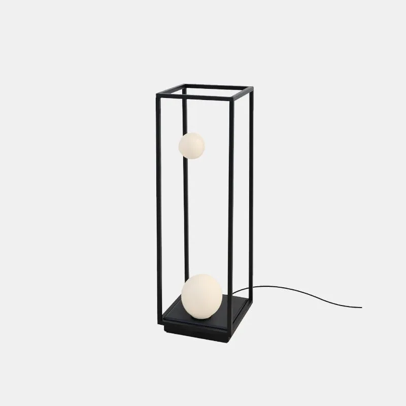 Exterior Frame Floor Lamp