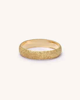 Florentine Finish Flat Ring