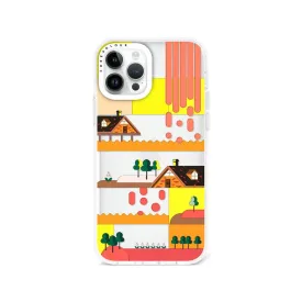 iPhone 12 Pro Sunset Cottage Phone Case