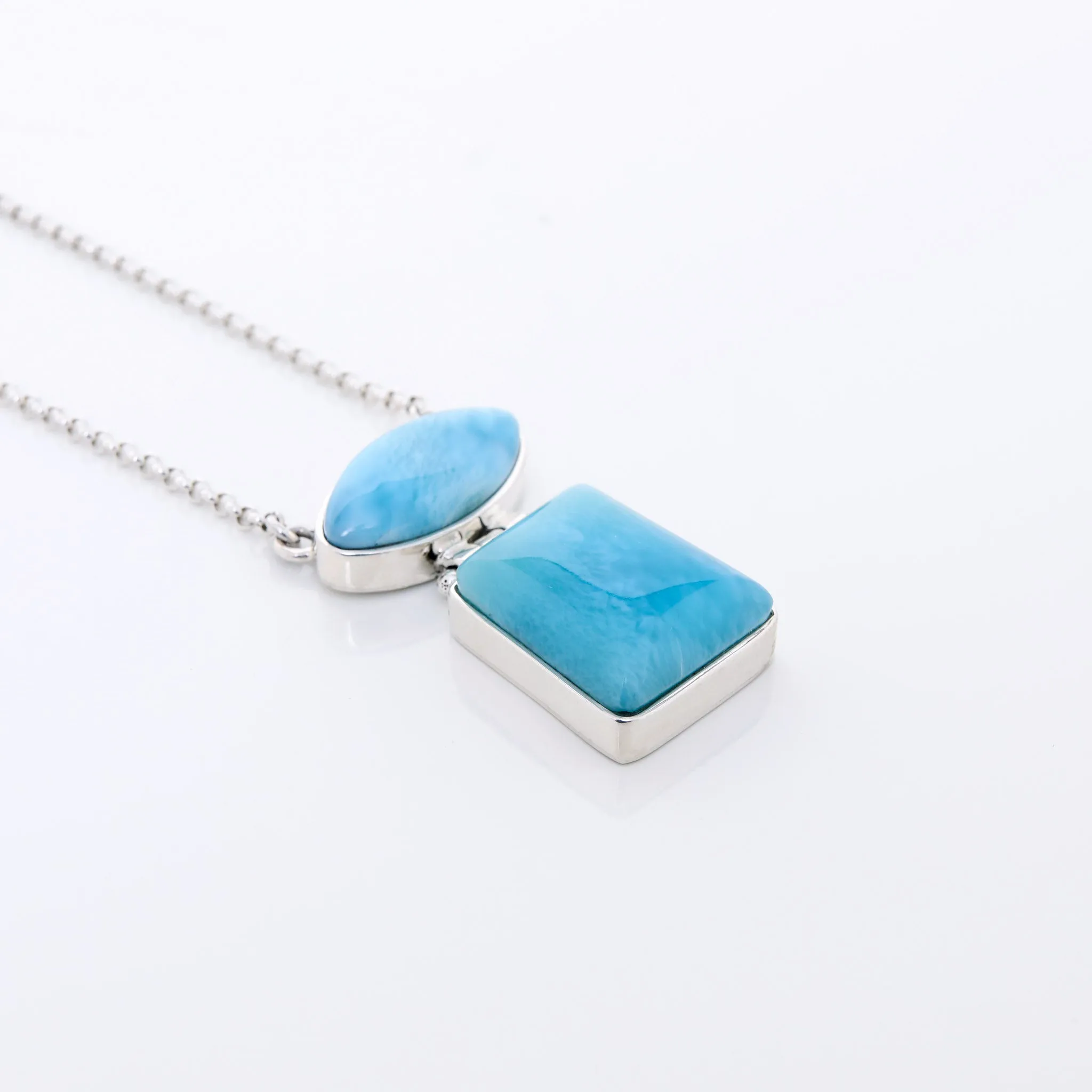 Larimar Necklace Clara II