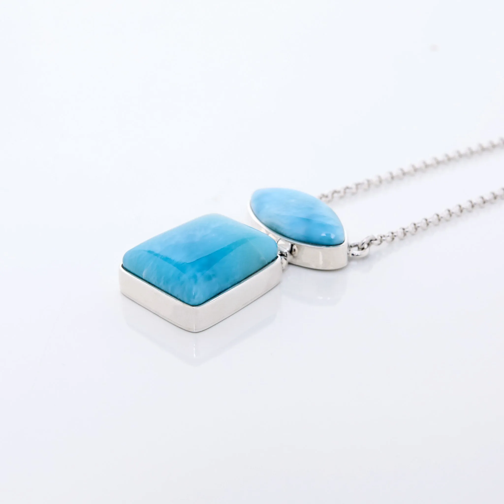 Larimar Necklace Clara II