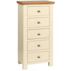 Manor Collection Dorset Painted 5 Drawer Chest