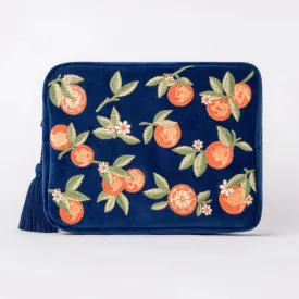 Orange Blossom Cobalt Wash Bag