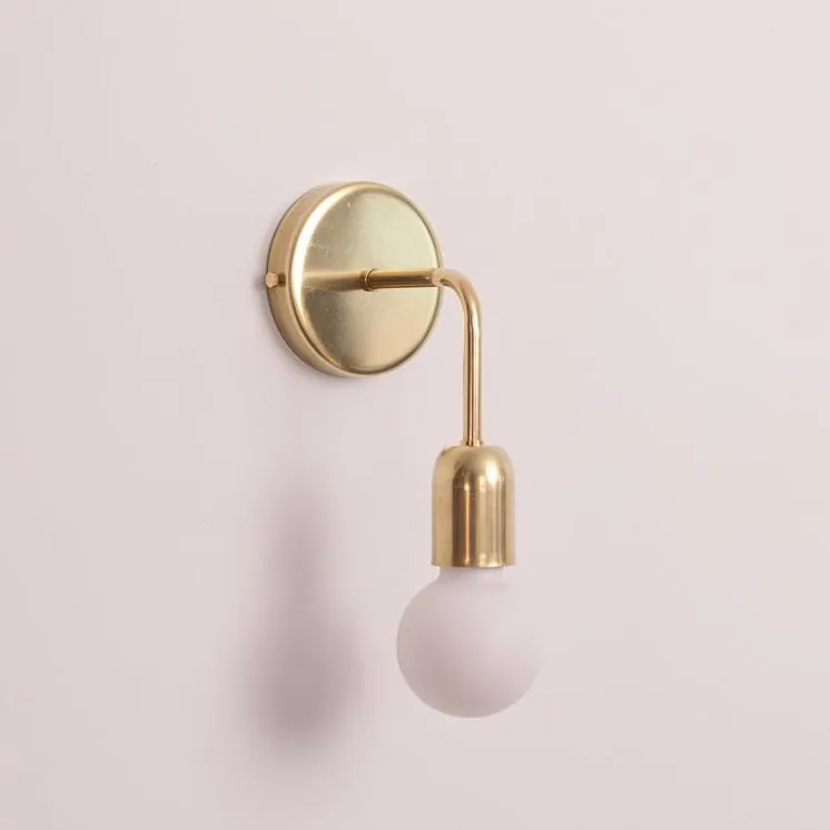 "Bold as Brass" Wall Light