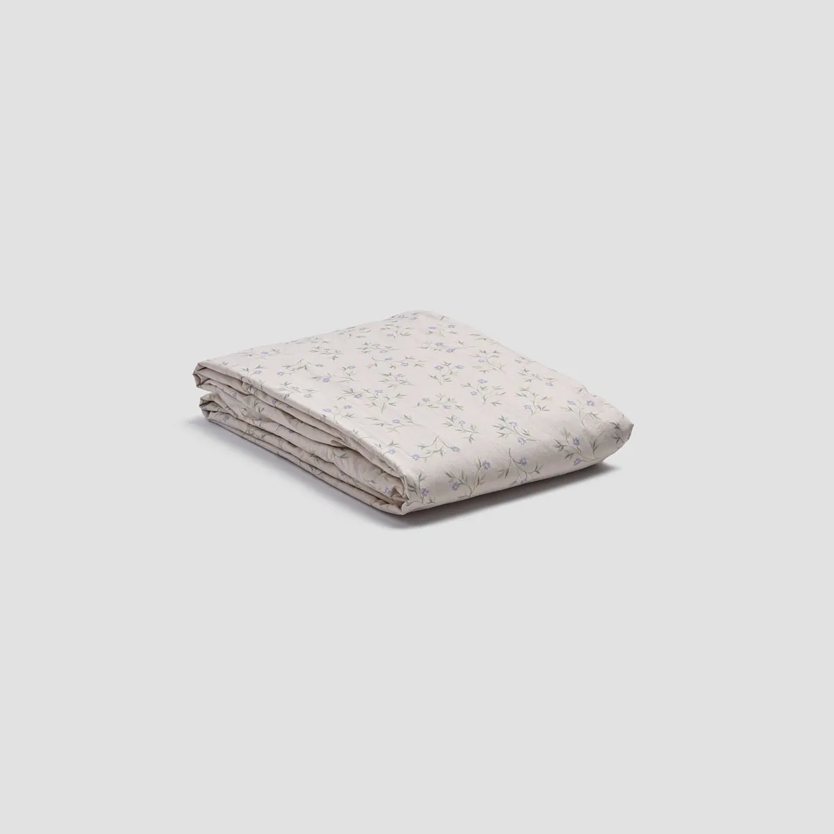 Spring Sprig Cotton Fitted Sheet