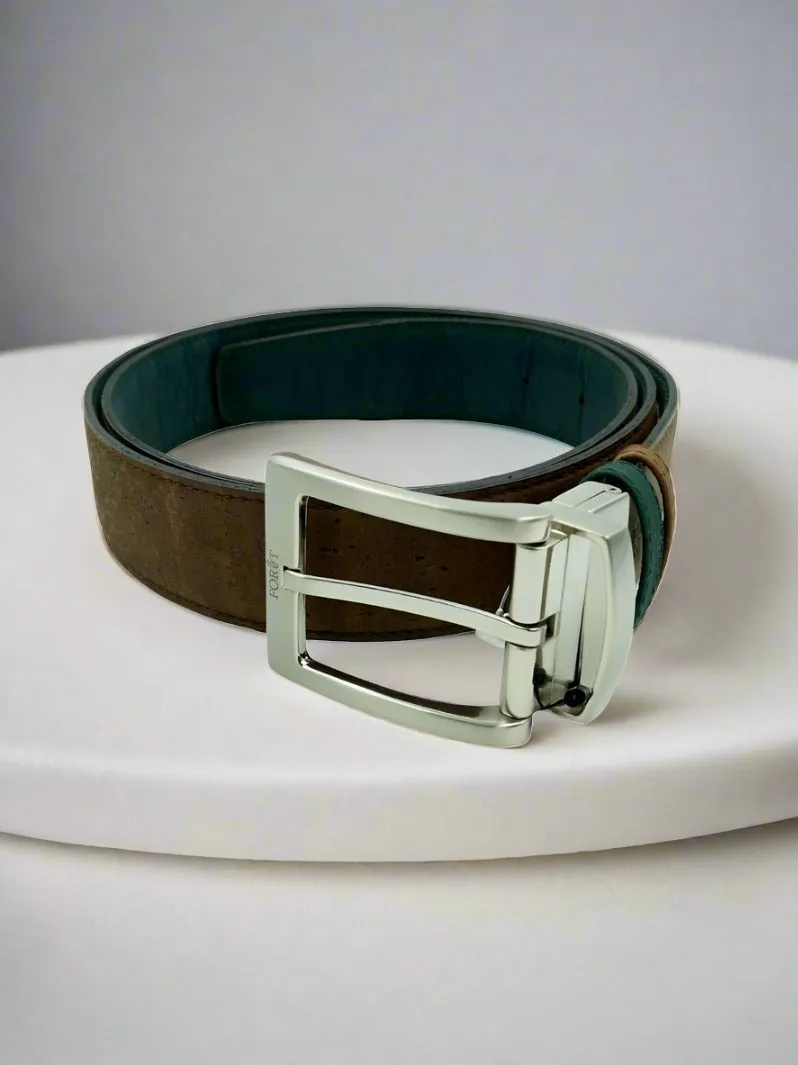 Verdant Earth Vegan Cork Reversible Belt