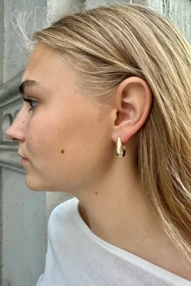 Wide Hoop Earrings