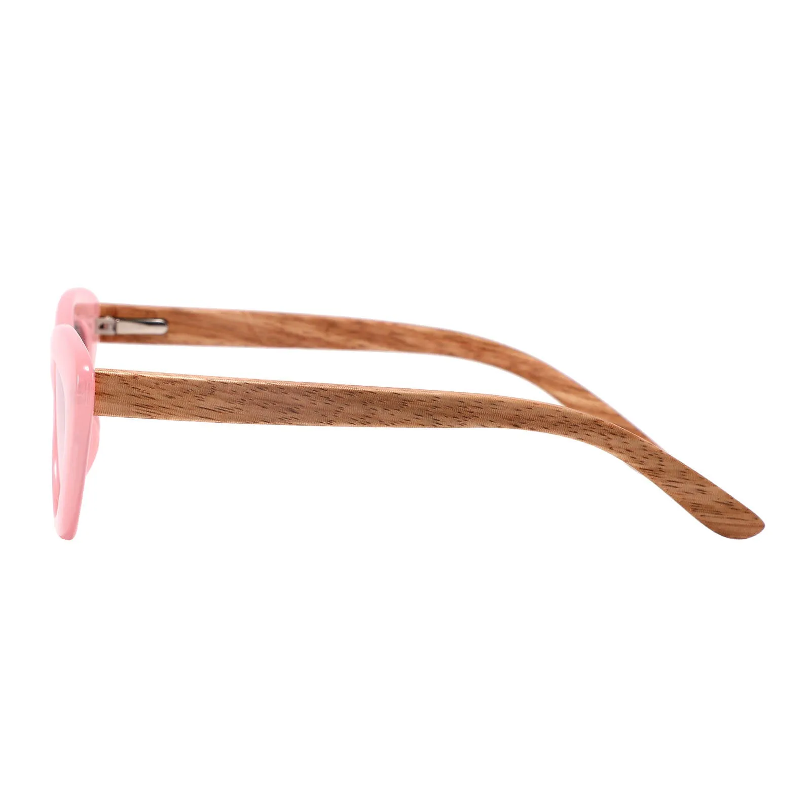 Yogaz Pink Kitty Bamboo Sunglasses